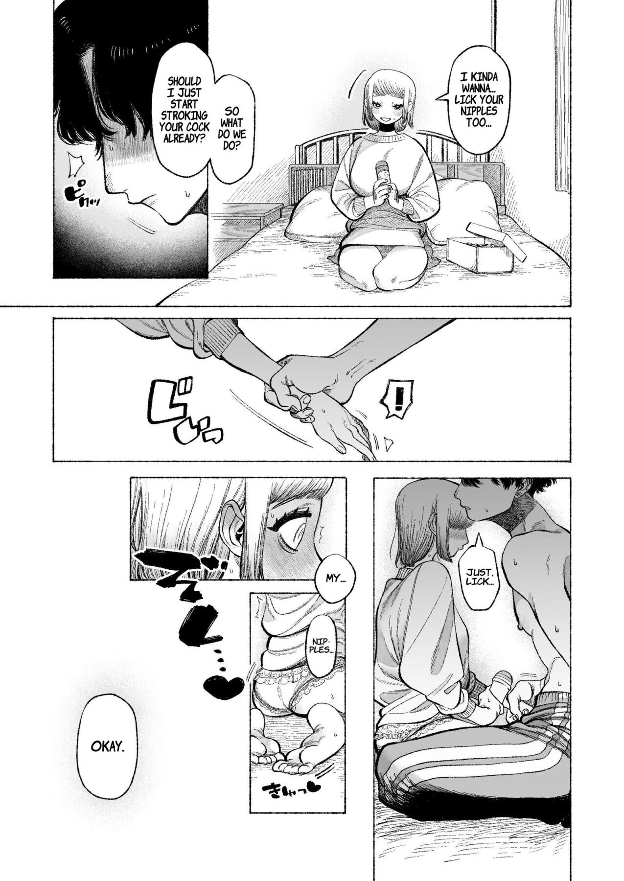 Hentai Manga Comic-My Sadistic Boyfriend Tetsu-kun Wants Me To Tease His Nipples!-Read-24
